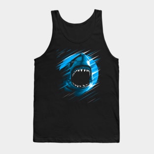 Shark Moon Lines Tank Top